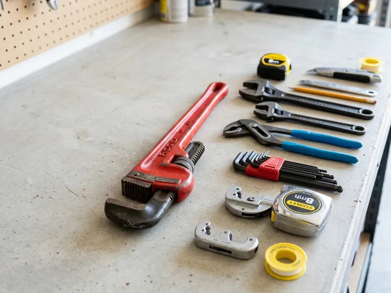 Professional plumbers in Eufaula, OK equipped with top-tier tools for residential and commercial plumbing services.